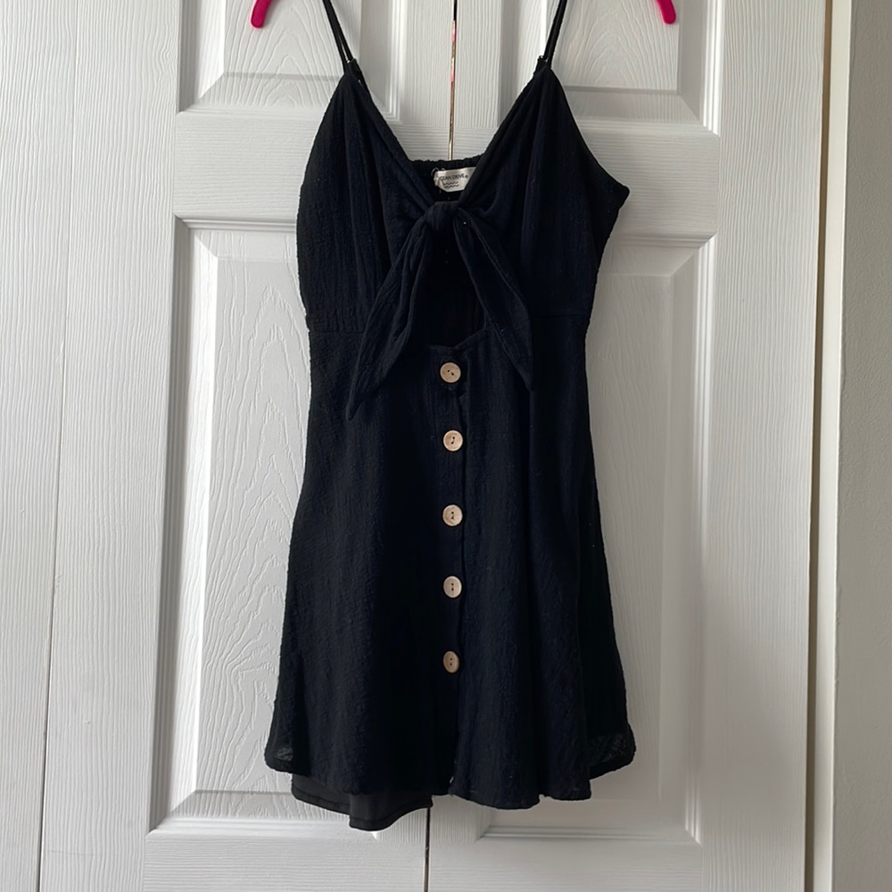 black dress from boutique